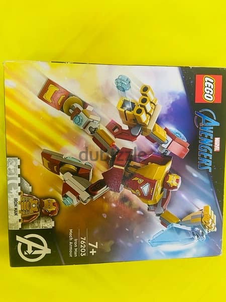 lego 76203 unopened iron man set 1