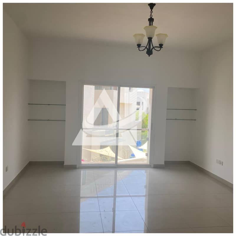 ADV913**4bhk+Maid villa fo rent in a complex in qurum 3