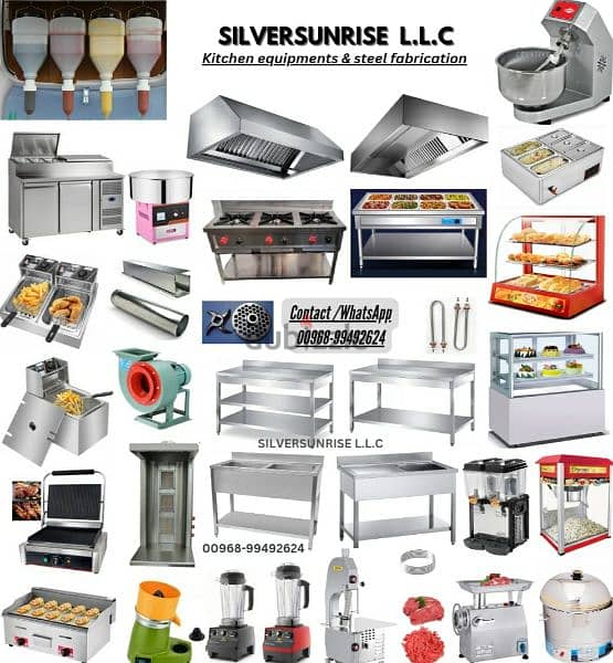 manufacturing stainless steel table & sink etc & kitchen equipments 3