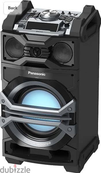 Panasonic trolley type Music System, 1000 watt RMS 5