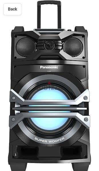 Panasonic trolley type Music System, 1000 watt RMS 6