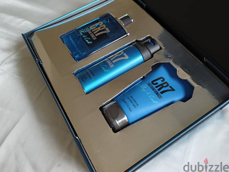 CR7 C. Ronaldo Blue perfume set 2