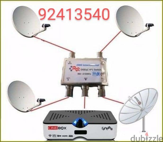 All setlite dish working available 1