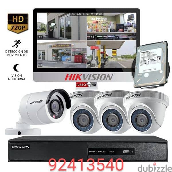 CCTV cameras Hikvision networking voice deta points door 0