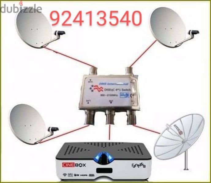 All setlite dish working available 1