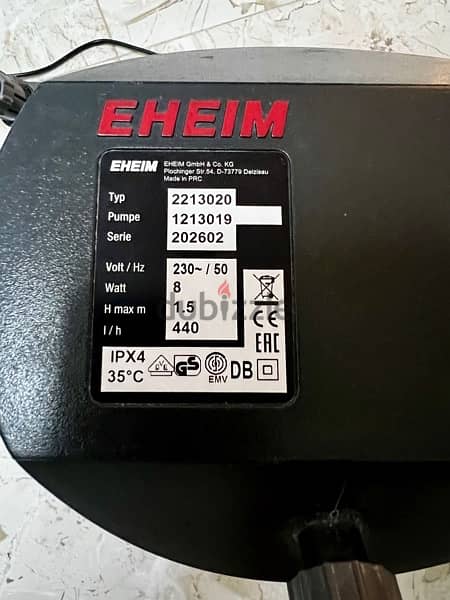 Eheim Canister Filter 3