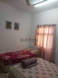 1 Bed Room for 3 person's bed space(Boys) with attached Bath