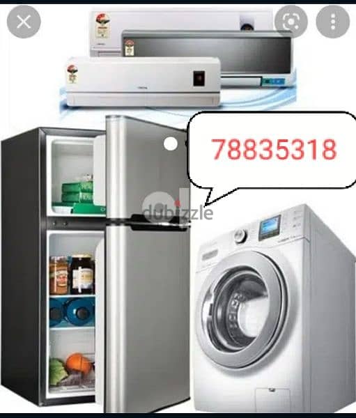 Maintenance Automatic washing machine and refrigerators 0