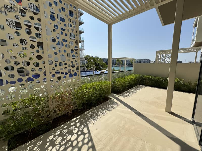 Brand New 1 Bedroom Apartment with Garden Space for Rent in Al Mouj 0