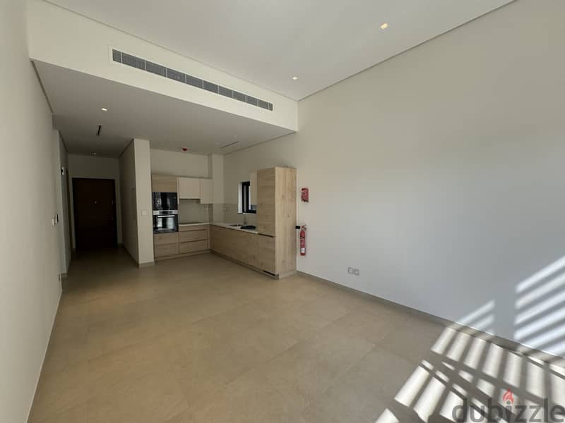 Brand New 1 Bedroom Apartment with Garden Space for Rent in Al Mouj 1