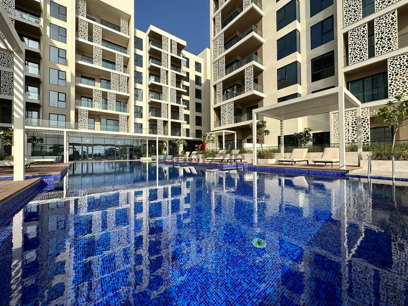 2 Bedroom Marina View Apartment with Large Balcony in Al Mouj 11