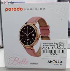 Porodo Belle Smart Watch Amoled Display PD-BELLE