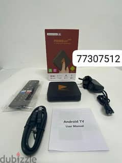 TV Box with Bluetooth Remote and Ip-tv one year subscription