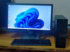 Desktop Complete Set Core i7 8gb Ram 256gb ssd 24 Inch Monitor 0