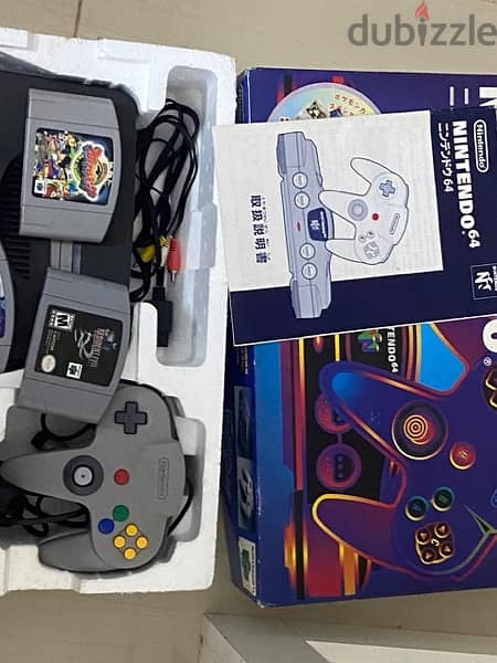 نينتيندو ٦٤ Nintendo 64 in a box 3