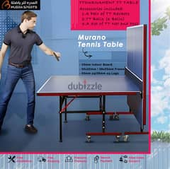 Murano Tournament Table Tennis Table