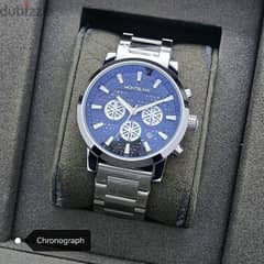 LATEST BRANDED MONT BLANC CHORNO  WORKING MEN'S WATCH 0