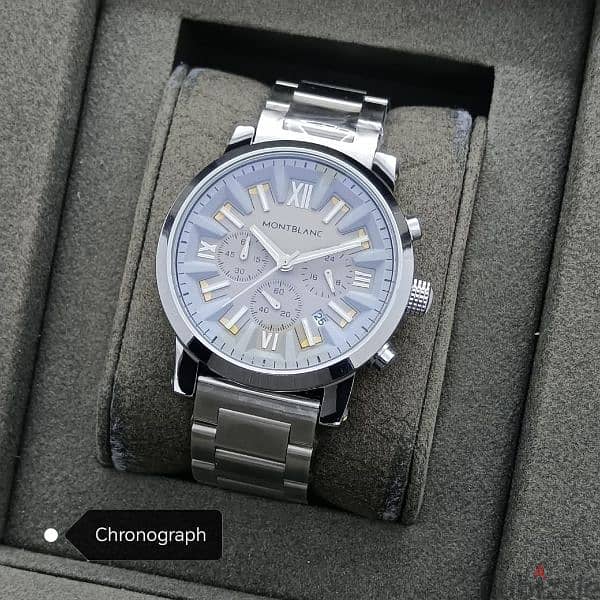 LATEST BRANDED MONT BLANC CHORNO  WORKING MEN'S WATCH 3