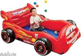 kids disney car with balls 0