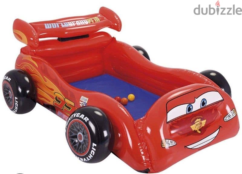 kids disney car with balls 4