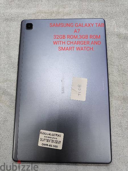 SAMSUNG USED TABLET CLEAN AND GOOD CONDITION 3