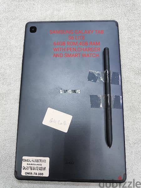 SAMSUNG USED TABLET CLEAN AND GOOD CONDITION 4