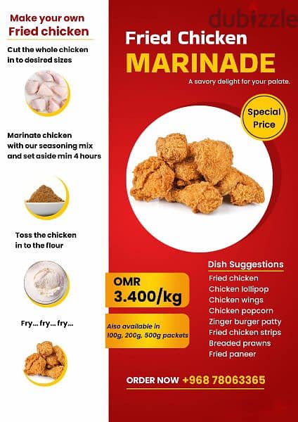 Fried Chicken Marinade 1