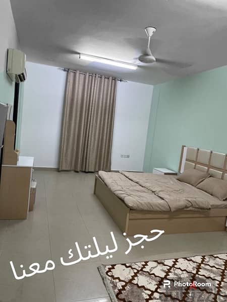 غرف للايجار اليومي في المعبيلة Rooms for daily rent in Maabilah 1