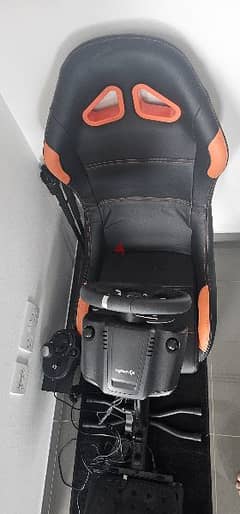 Xbox G923 full set with racing seat 0