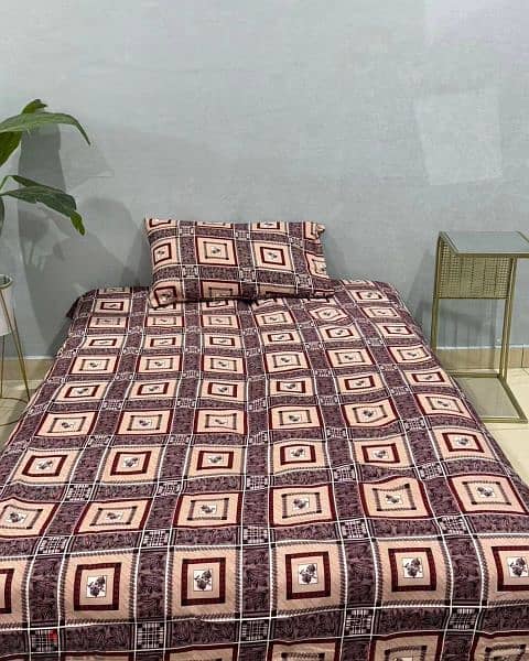 double bed sheets and single bedsheets available 6