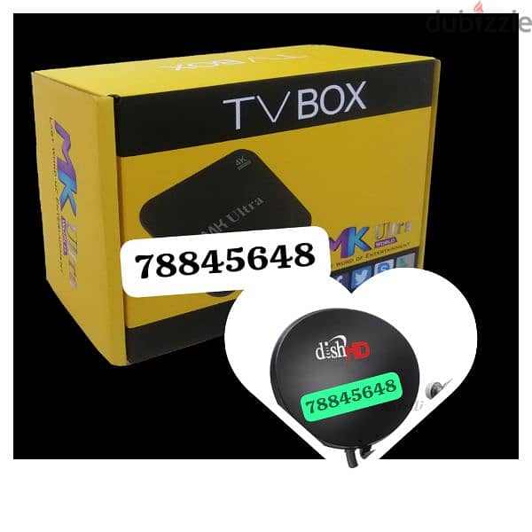 New Full HD 8k Android box with 1year subscription 0