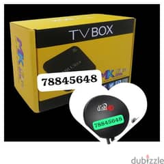 Android box 4K dual band subscription 1 year