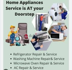 AC AUTOMATIC WASHING MACHINE &FRIDGE CHILLER FREEZER REPAIR SERVICE'S