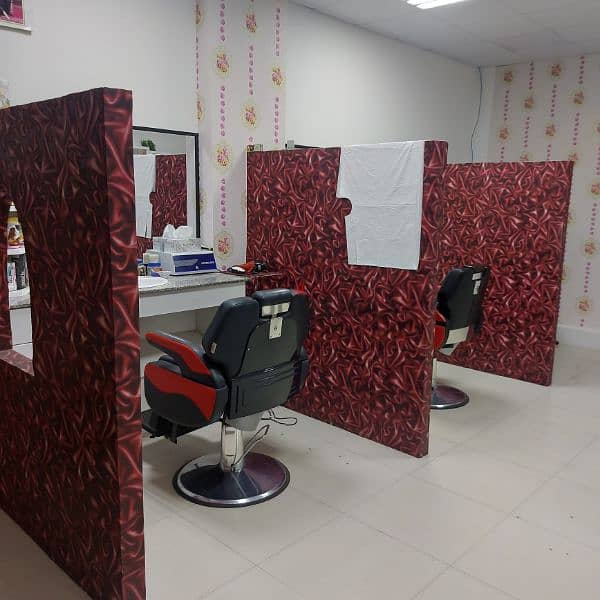 Barber shop for sale with all equipments 1