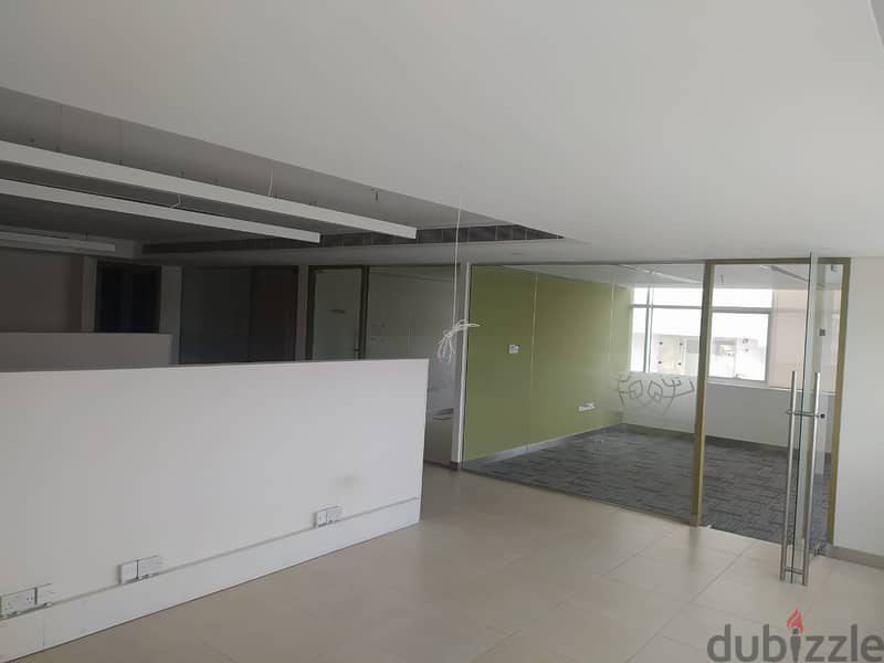 250sqm Partiotions office for rent in ghala 13