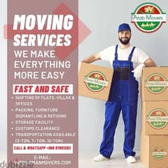 Moving Services (Oman Movers)