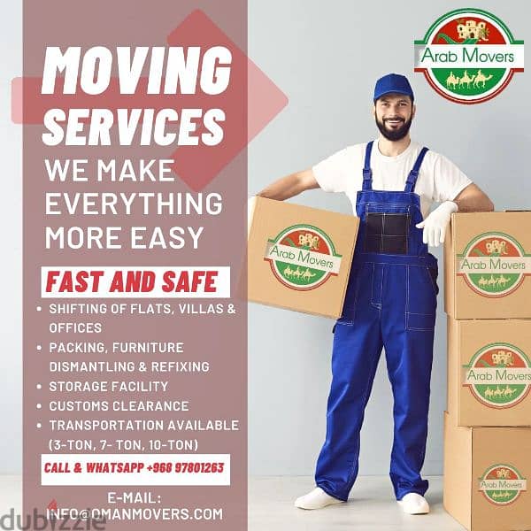 Moving Services (Oman Movers) 0