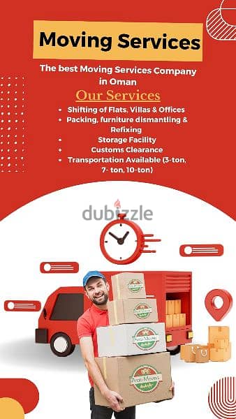 Moving Services (Oman Movers) 1