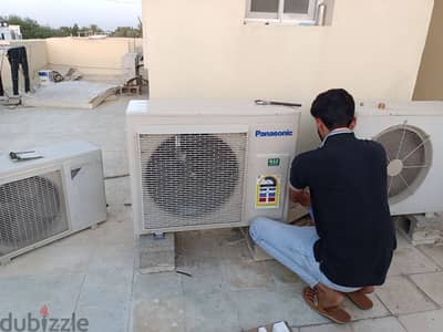 we do Ac copper piping, Ac installation and maintenancee