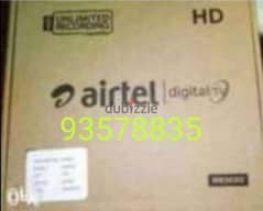 airtel HD receiver with Tamil malayalam Hindi sports