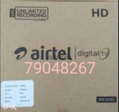 airtel digital receiver with recharge Tamil malayalam Hindi telgu