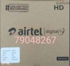 HD Airtel set-up box with Tamil malayalam Hindi sports 0