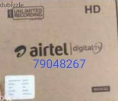 airtel digital receiver with recharge Tamil malayalam Hindi telgu