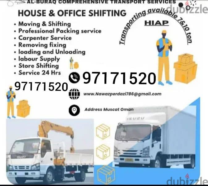 Truck for rent 3ton 7ton 10ton truck transport Shiffting Service 0