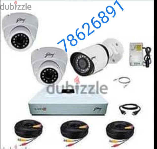 We do all type of CCTV Camera  Hikvision HD Turbo  Ip camera 3