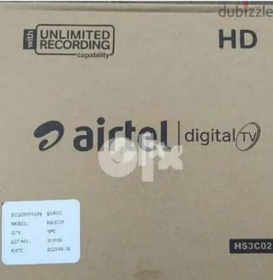 airtel HD receiver with Tamil malayalam Hindi sports