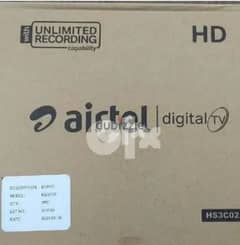 new Airtel HD receiver with Hindi Tamil malayalam Telugu recharge 0