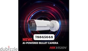 We do all type of CCTV Cameras 
HD Turbo Hikvision Cameras 
Cat 6