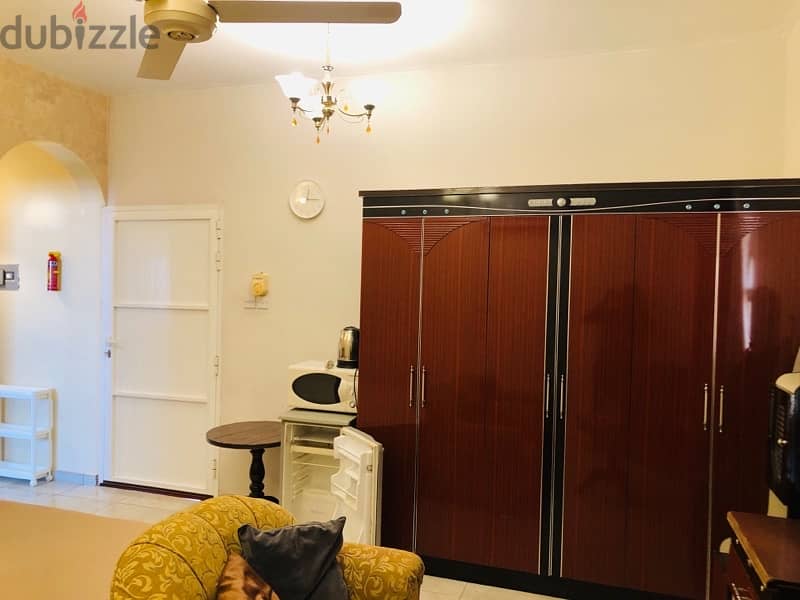 fully furnished studio room for rent azaiba near la meera hyper market 3