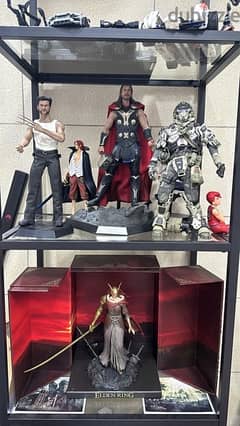 Thor Elden ring Wolverine and many figures